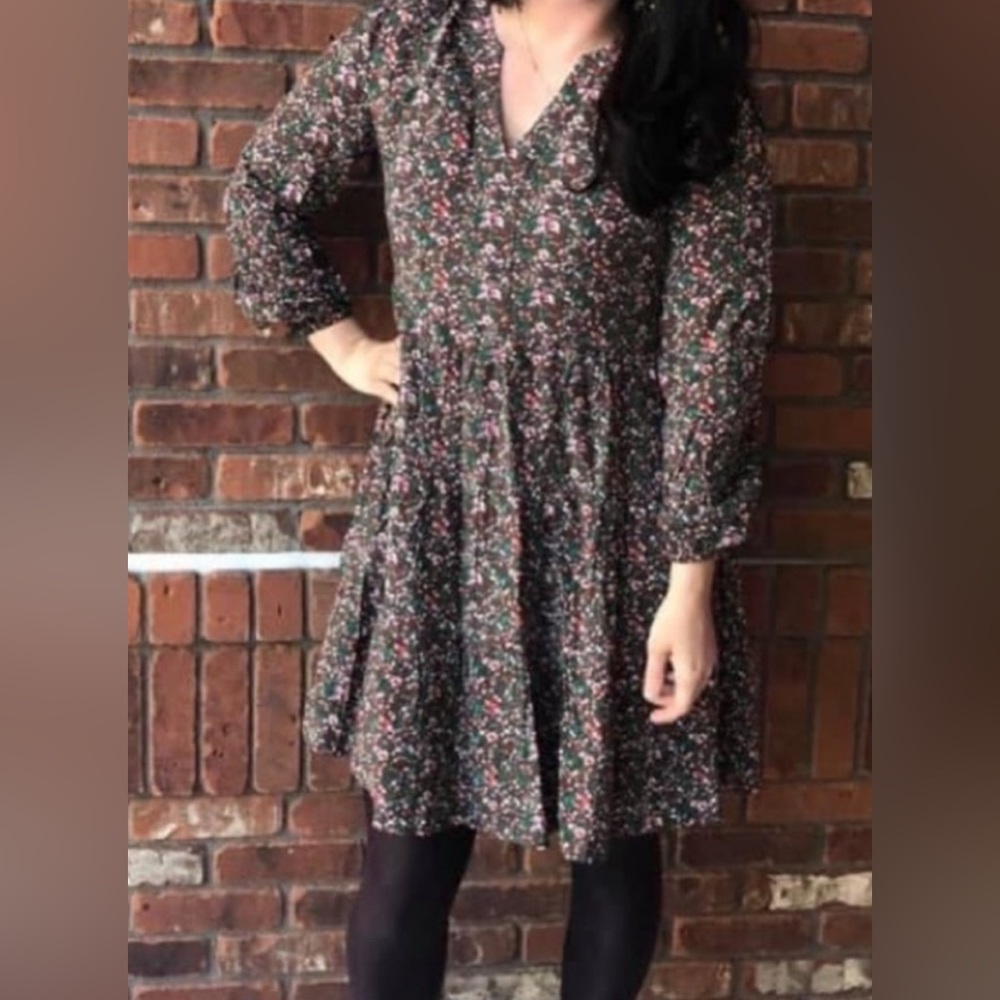 Matilda Jane Women’s Fabulously Floral Long Sleeve Dress L
